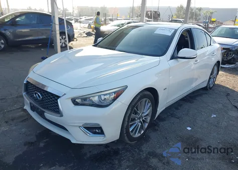 2018 Infiniti Q50 3.0T Luxe from USA, damaged, VIN JN1EV7AP0JM362564
